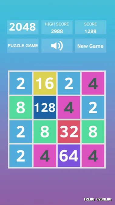 2048 ekran görüntüsü 2 - Zeka oyunu