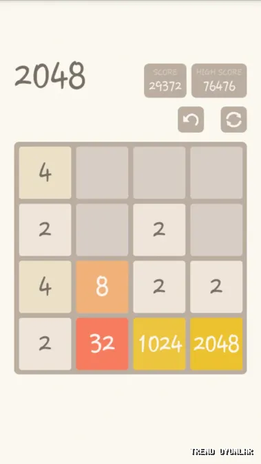 2048 ekran görüntüsü 6 - Zeka oyunu