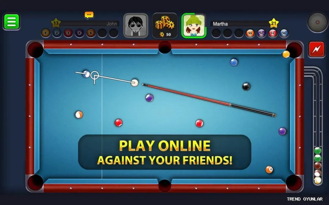 8 Ball Pool ekran görüntüsü 4 - Spor oyunu