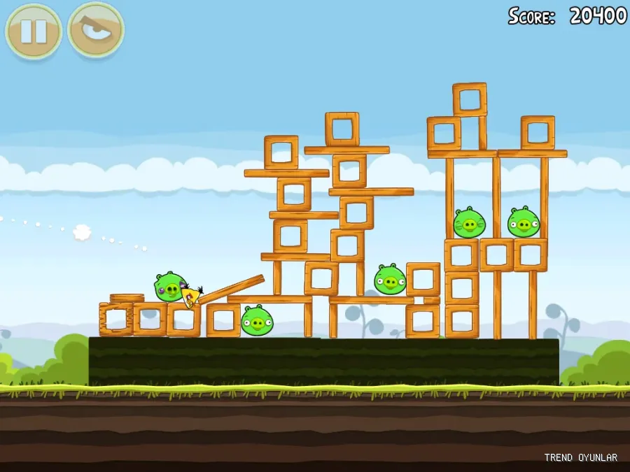 Angry Birds ekran görüntüsü 2 - Aksiyon oyunu