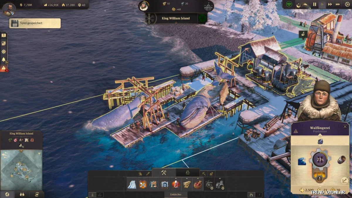 Anno 1800 ekran görüntüsü 4 - Simülasyon oyunu