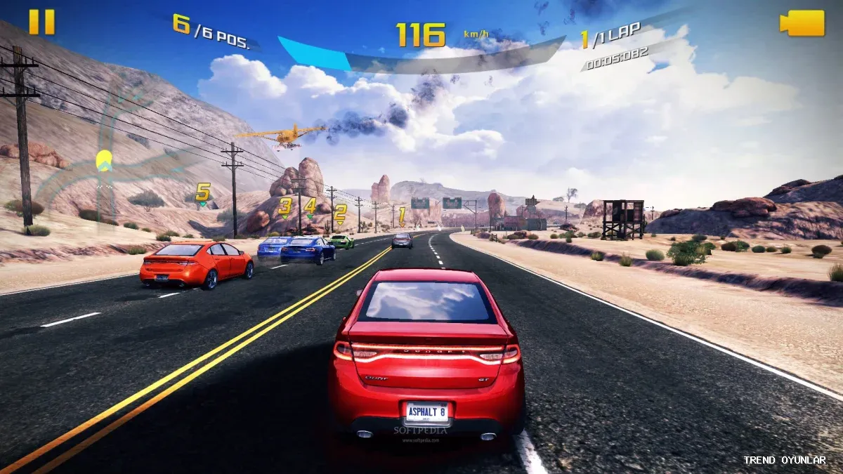 Asphalt 8: Airborne ekran görüntüsü 7 - Yarış oyunu