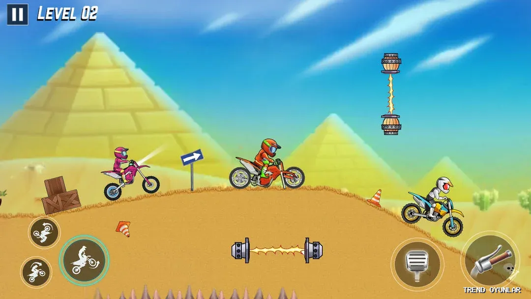 Bike Race ekran görüntüsü 3 - Yarış oyunu