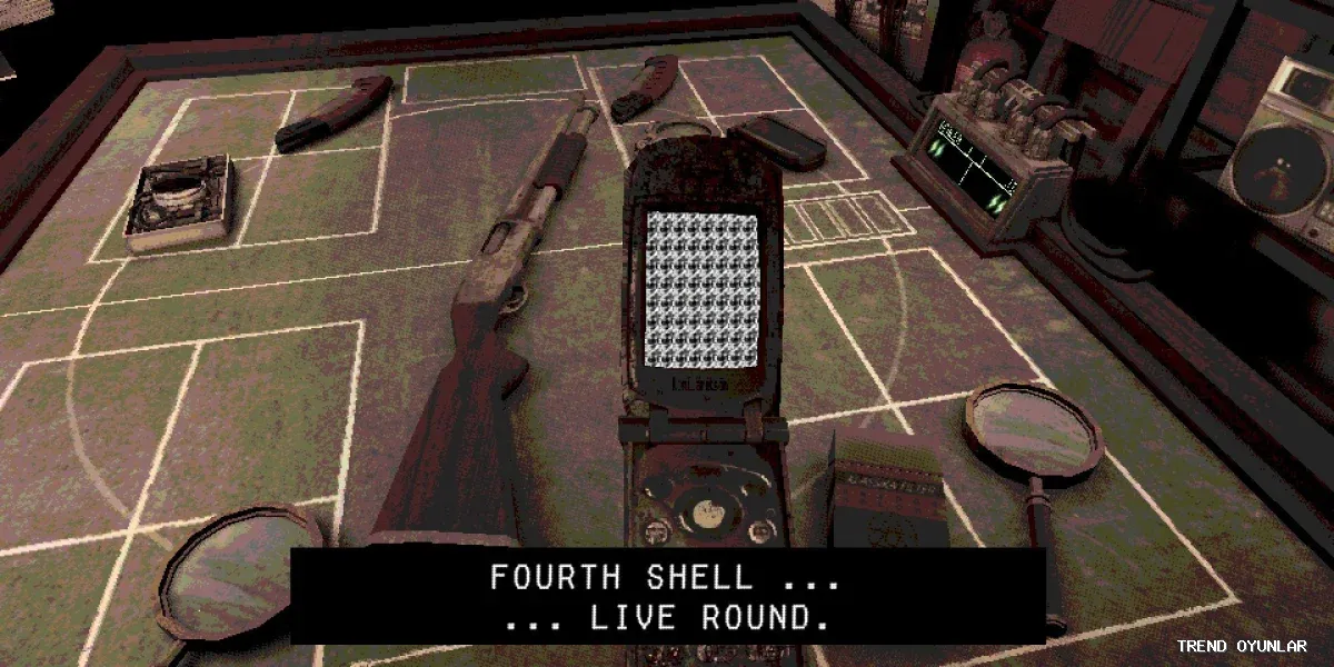 Buckshot Roulette indir - Zeka oyunu