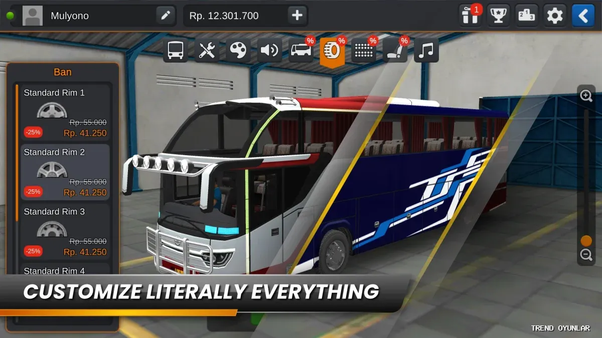 Bus Simulator Indonesia indir - Simülasyon oyunu ekran görüntüsü