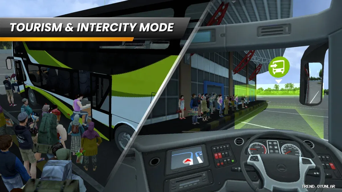 Bus Simulator Indonesia ekran görüntüsü 2 - Simülasyon oyunu