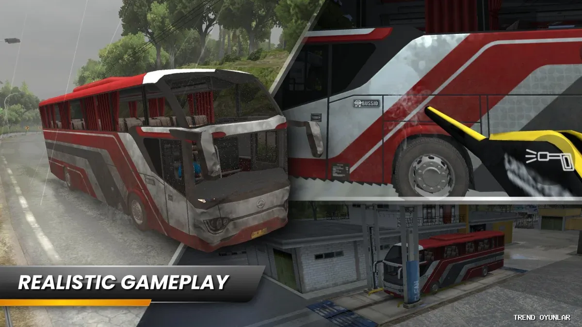 Bus Simulator Indonesia ekran görüntüsü 3 - Simülasyon oyunu