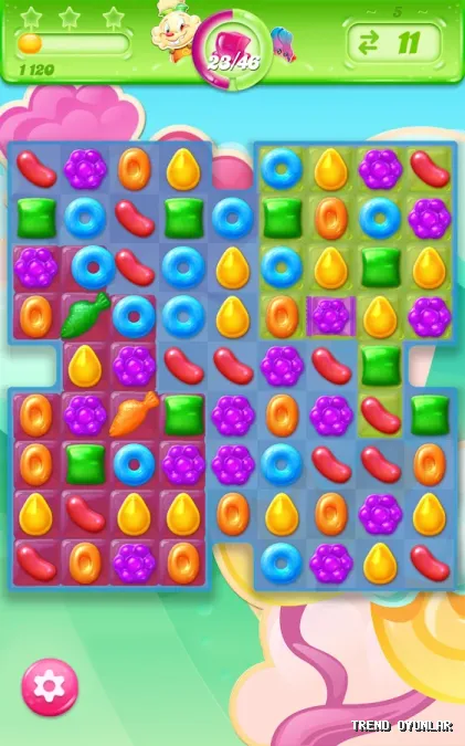 Candy Crush Jelly Saga ekran görüntüsü 3 - Zeka oyunu