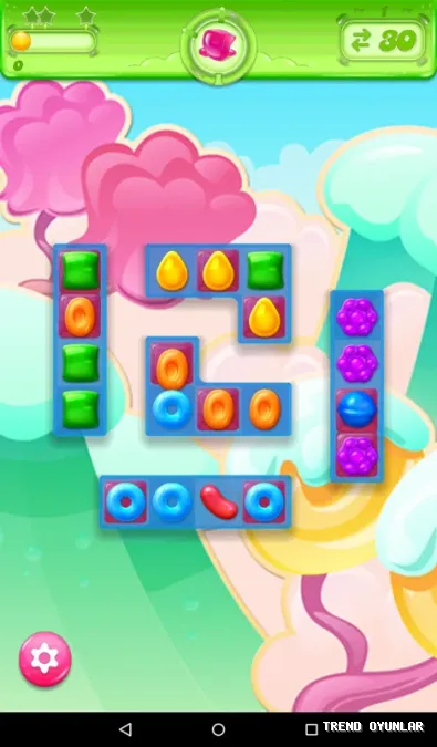Candy Crush Jelly Saga ekran görüntüsü 4 - Zeka oyunu