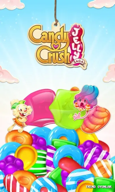 Candy Crush Jelly Saga ekran görüntüsü 5 - Zeka oyunu