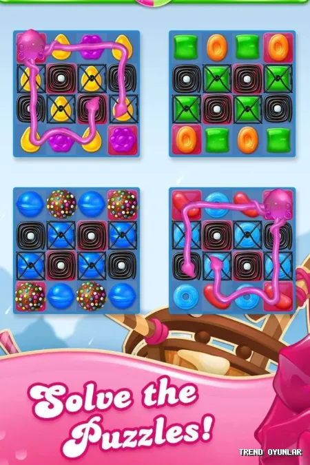 Candy Crush Jelly Saga ekran görüntüsü 8 - Zeka oyunu