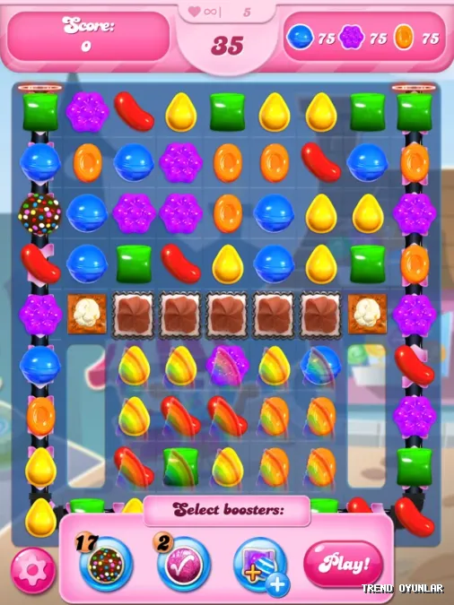 Candy Crush Saga ekran görüntüsü 6 - Zeka oyunu