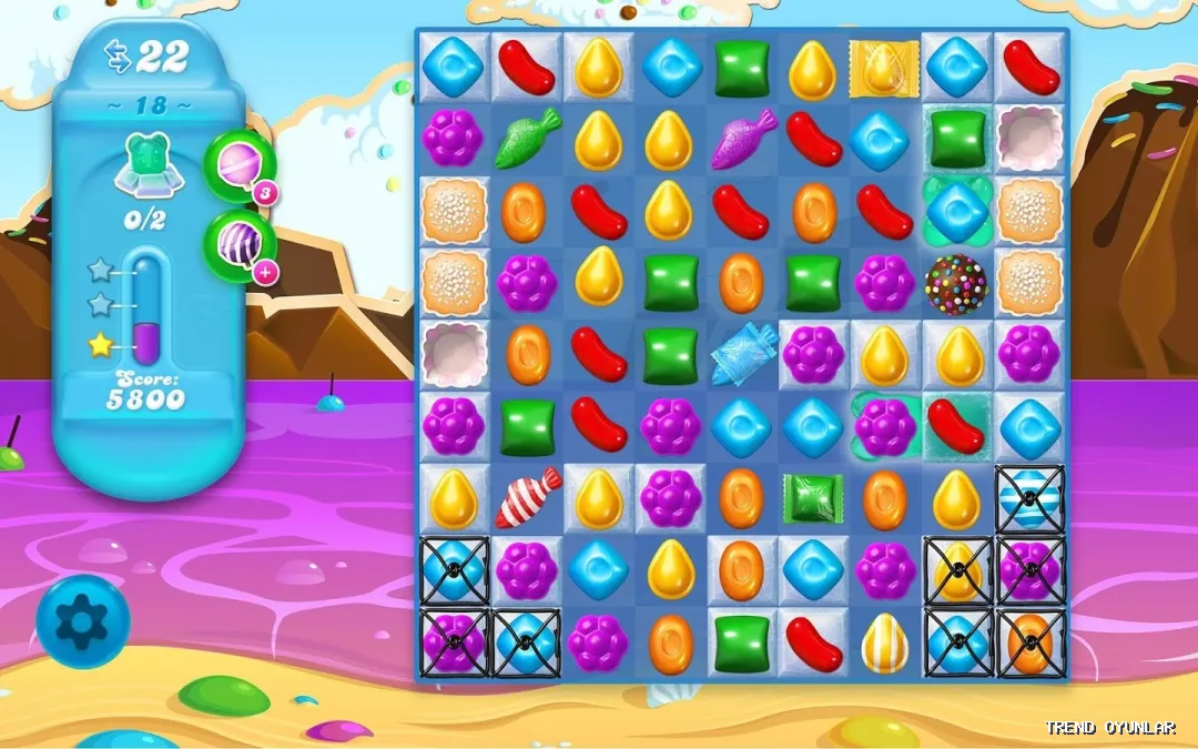 Candy Crush Soda Saga ekran görüntüsü 3 - Zeka oyunu