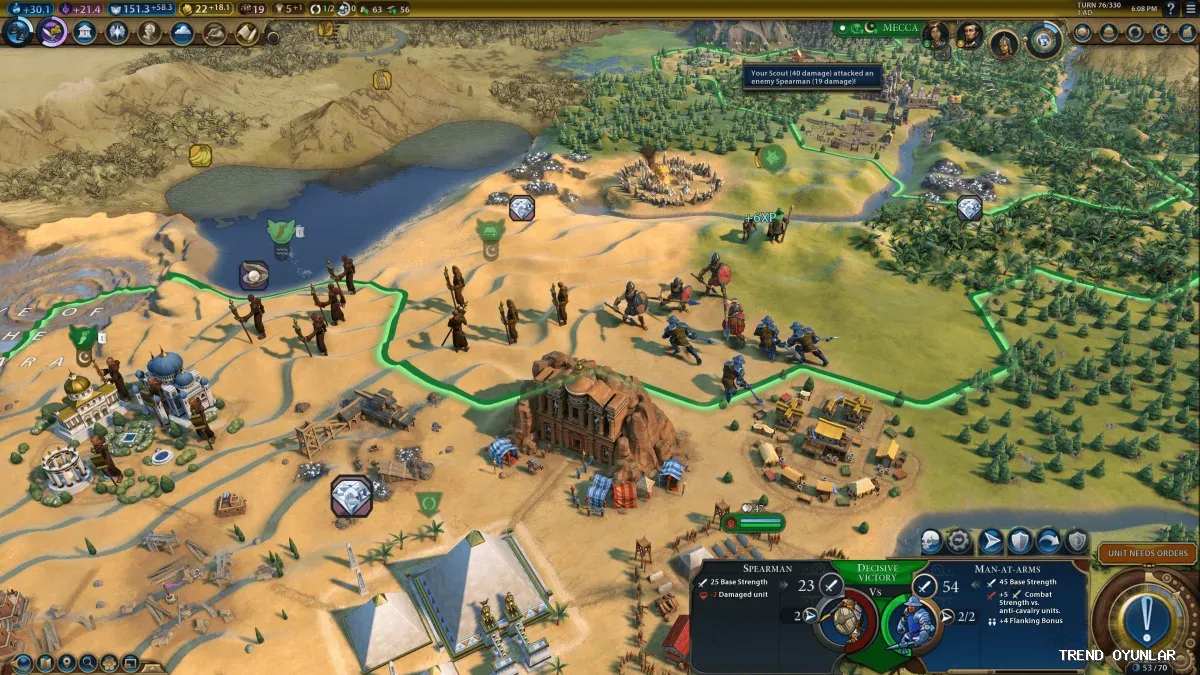 Civilization VI indir - Aksiyon oyunu ekran görüntüsü