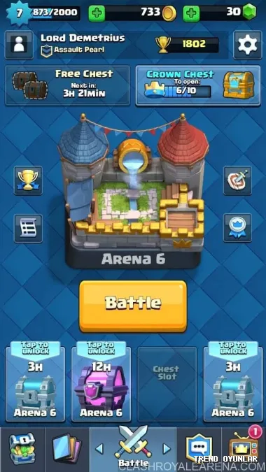 Clash Royale ekran görüntüsü 8 - Strateji oyunu