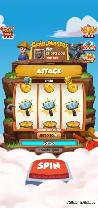 Coin Master ekran görüntüsü 2 - Aksiyon oyunu