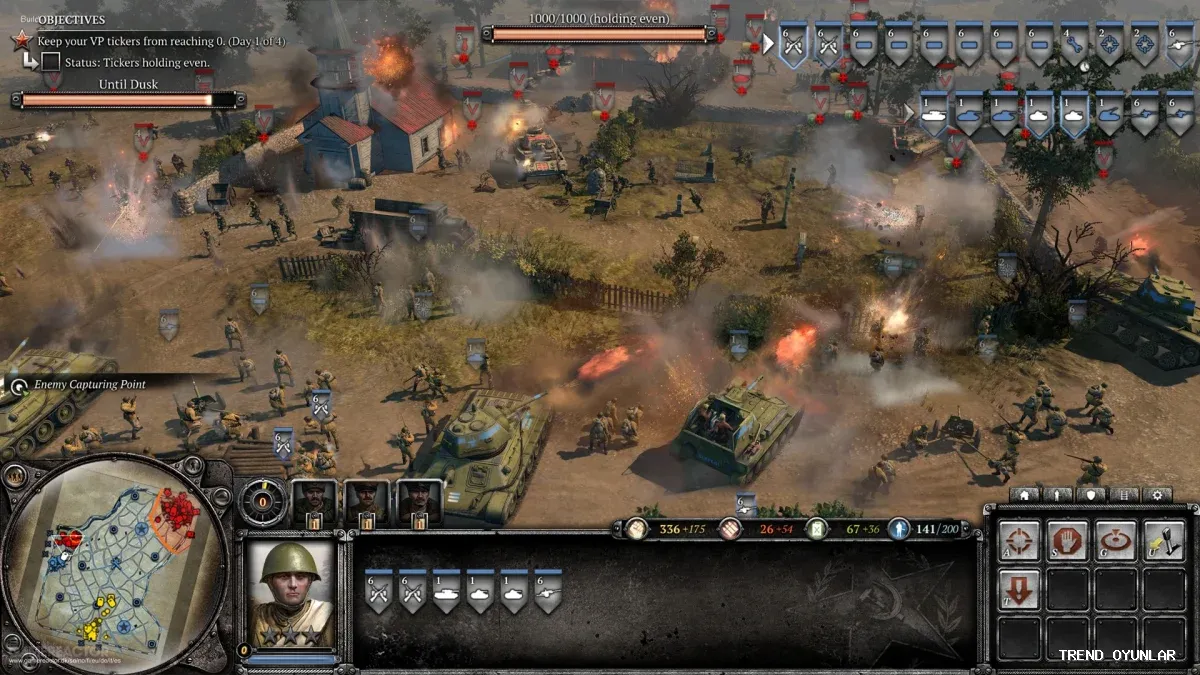 Company of Heroes 2 ekran görüntüsü 7 - Strateji oyunu