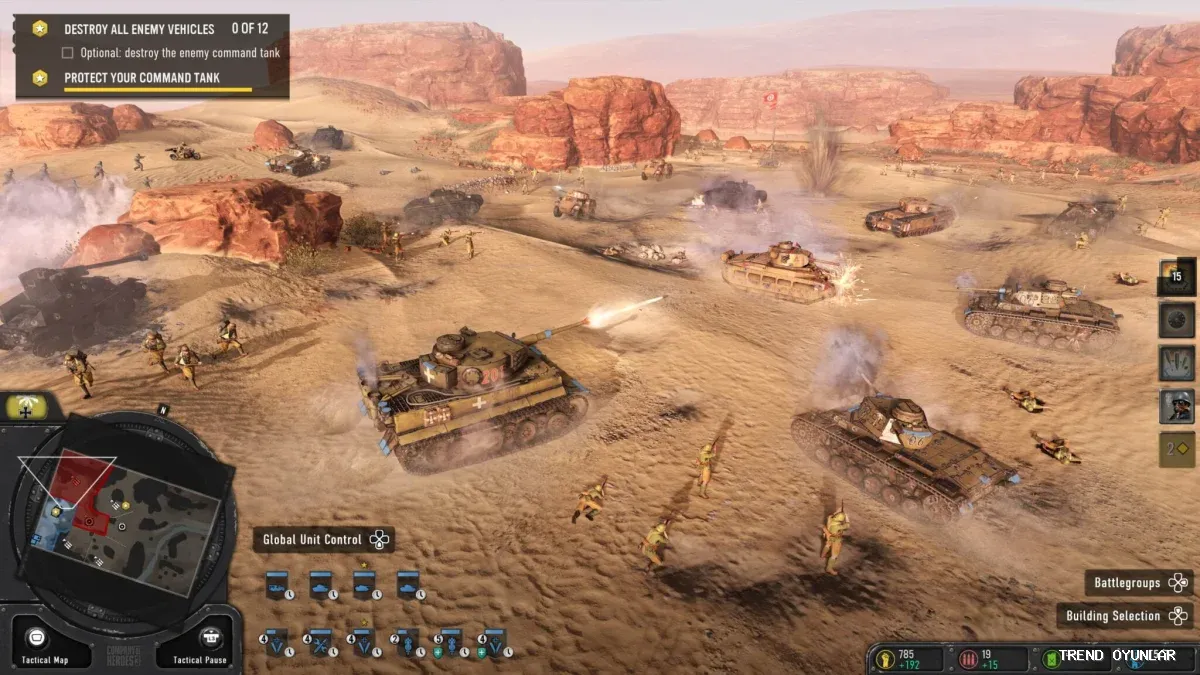 Company of Heroes 3 ekran görüntüsü 4 - Simülasyon oyunu