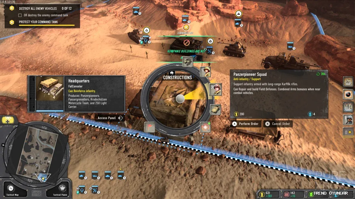 Company of Heroes 3 ekran görüntüsü 7 - Simülasyon oyunu