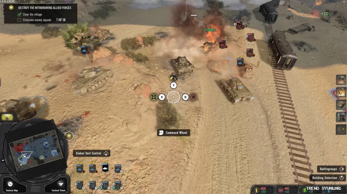 Company of Heroes 3 ekran görüntüsü 8 - Simülasyon oyunu