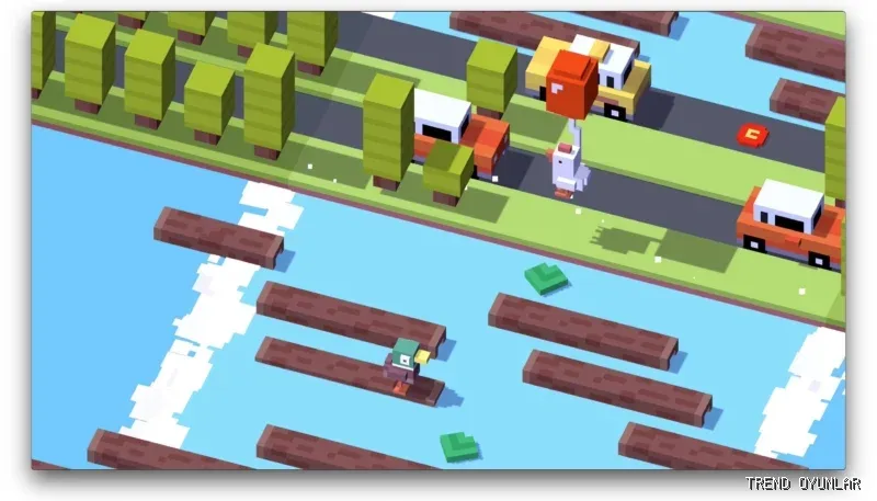 Crossy Road ekran görüntüsü 3 - Aksiyon oyunu