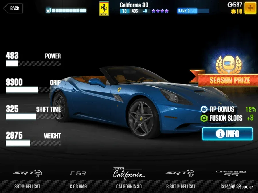 CSR Racing 2 ekran görüntüsü 5 - Yarış oyunu