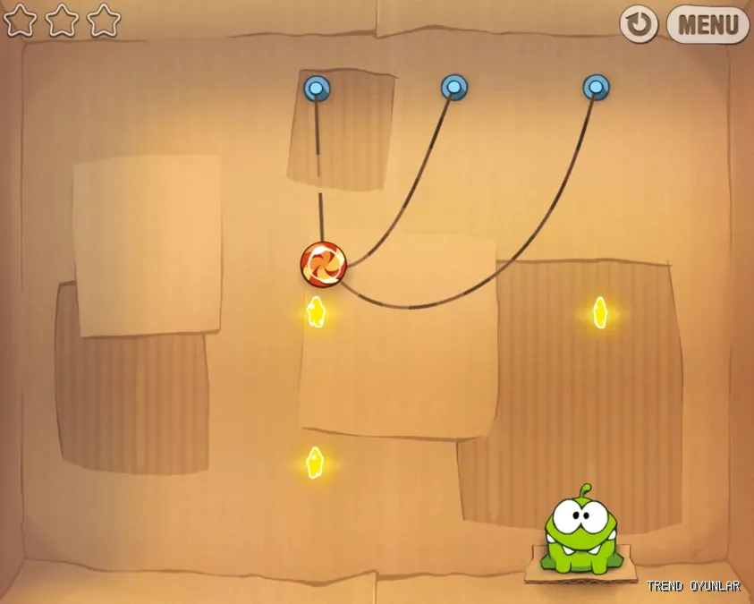 Cut the Rope indir - Zeka oyunu ekran görüntüsü