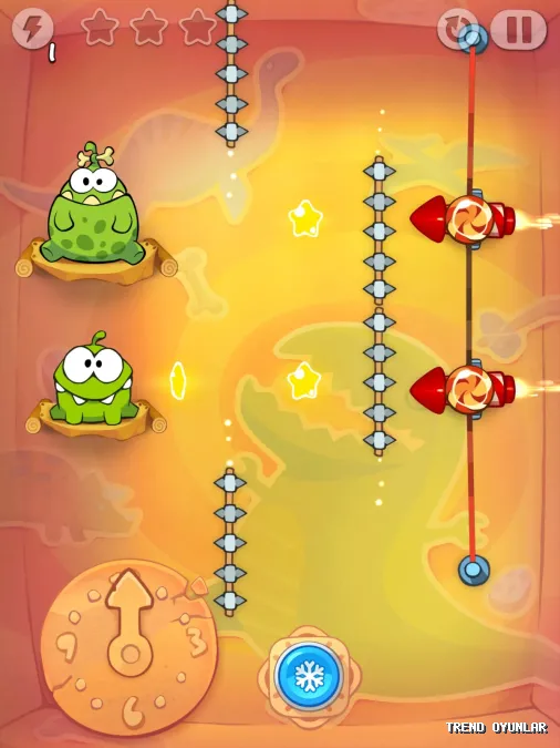 Cut the Rope ekran görüntüsü 7 - Zeka oyunu