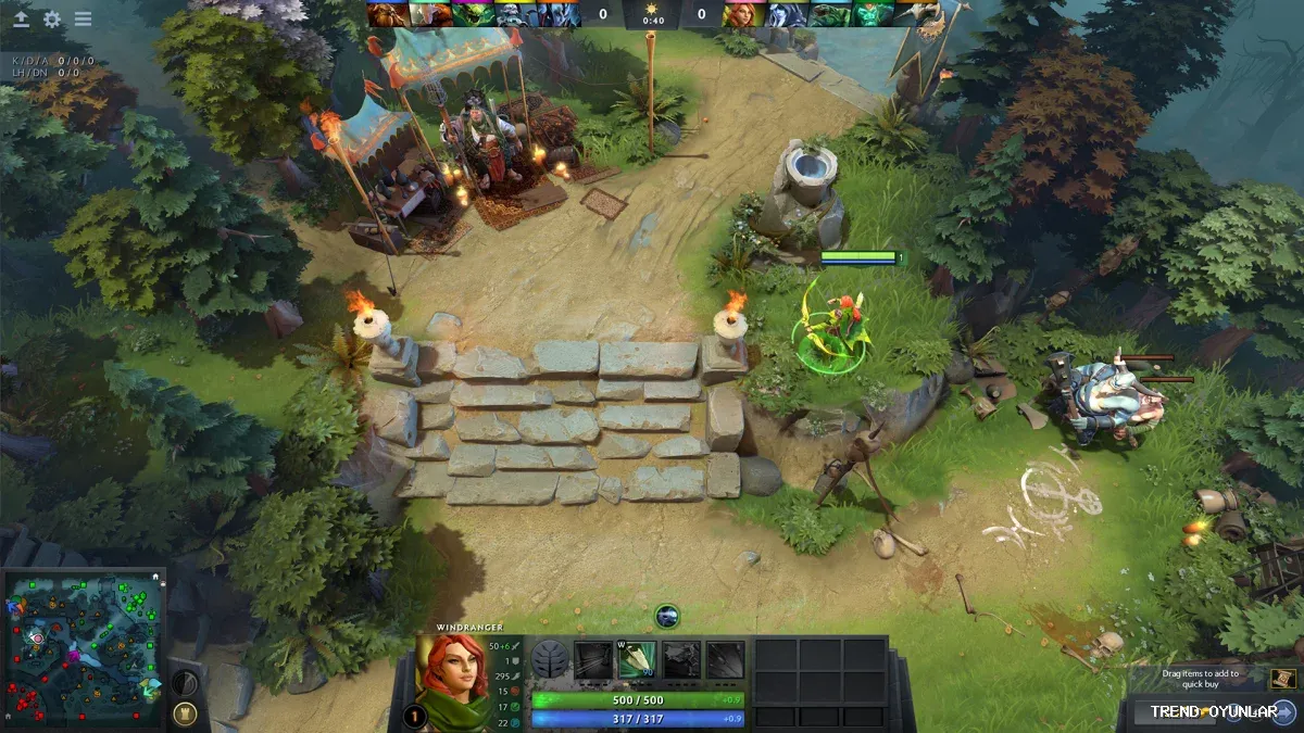 Dota 2 ekran görüntüsü 2 - Strateji oyunu