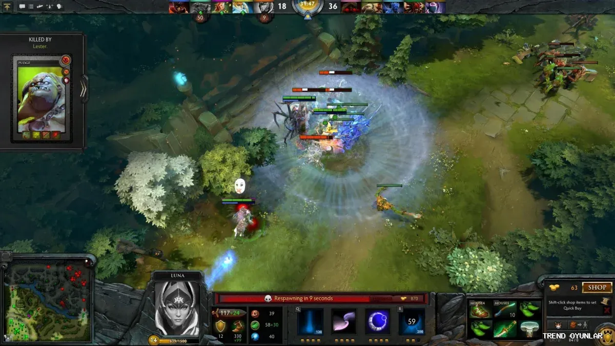 Dota 2 ekran görüntüsü 6 - Strateji oyunu