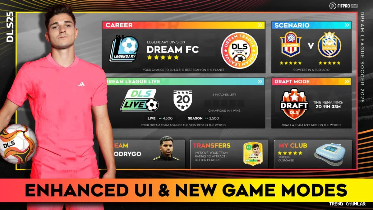Dream League Soccer 2026 ekran görüntüsü 7 - Spor oyunu