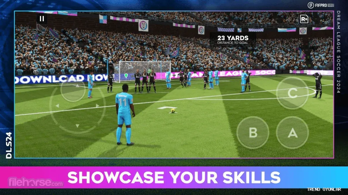 Dream League Soccer ekran görüntüsü 4 - Spor oyunu