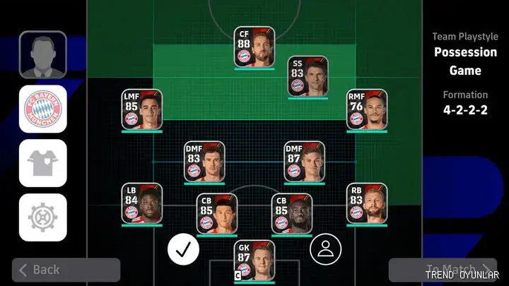 eFootball 2025 Mobile ekran görüntüsü 6 - Spor oyunu