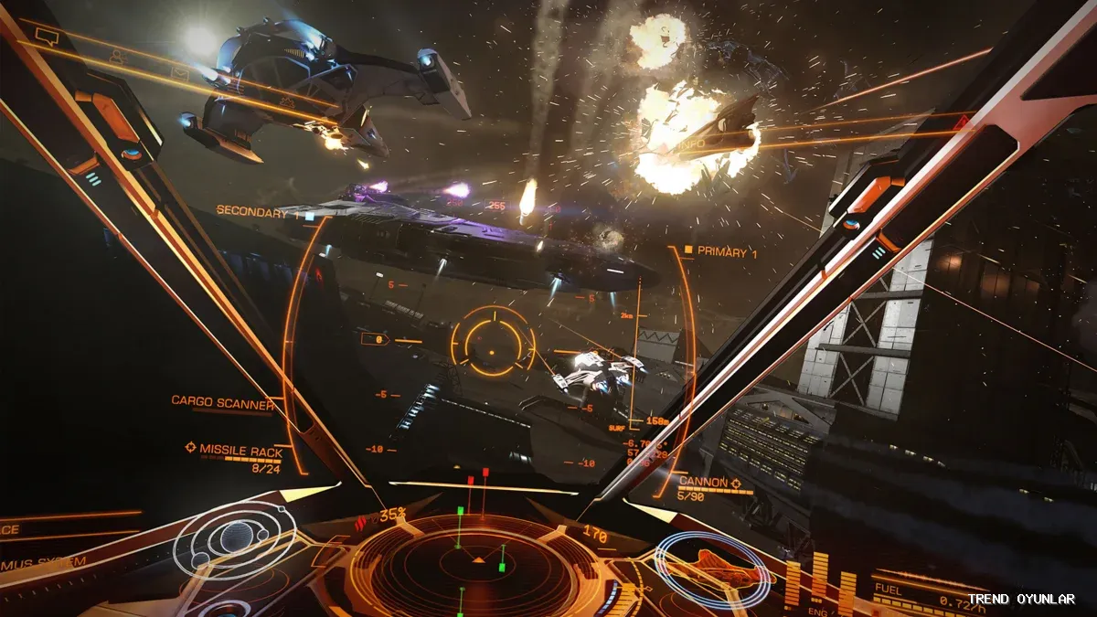 Elite Dangerous ekran görüntüsü 7 - Simülasyon oyunu
