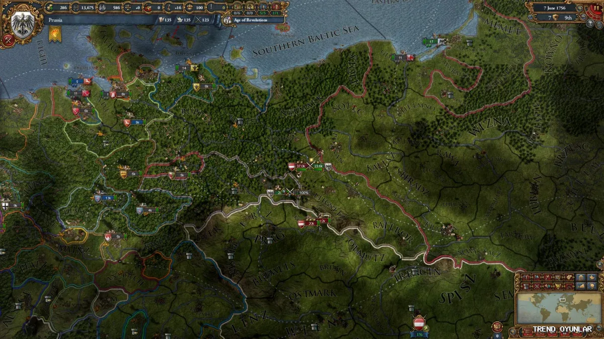 Europa Universalis IV ekran görüntüsü 6 - Strateji oyunu