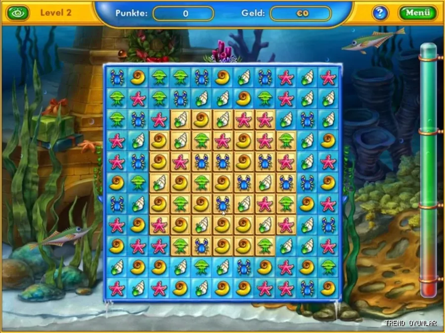 Fishdom ekran görüntüsü 2 - Zeka oyunu