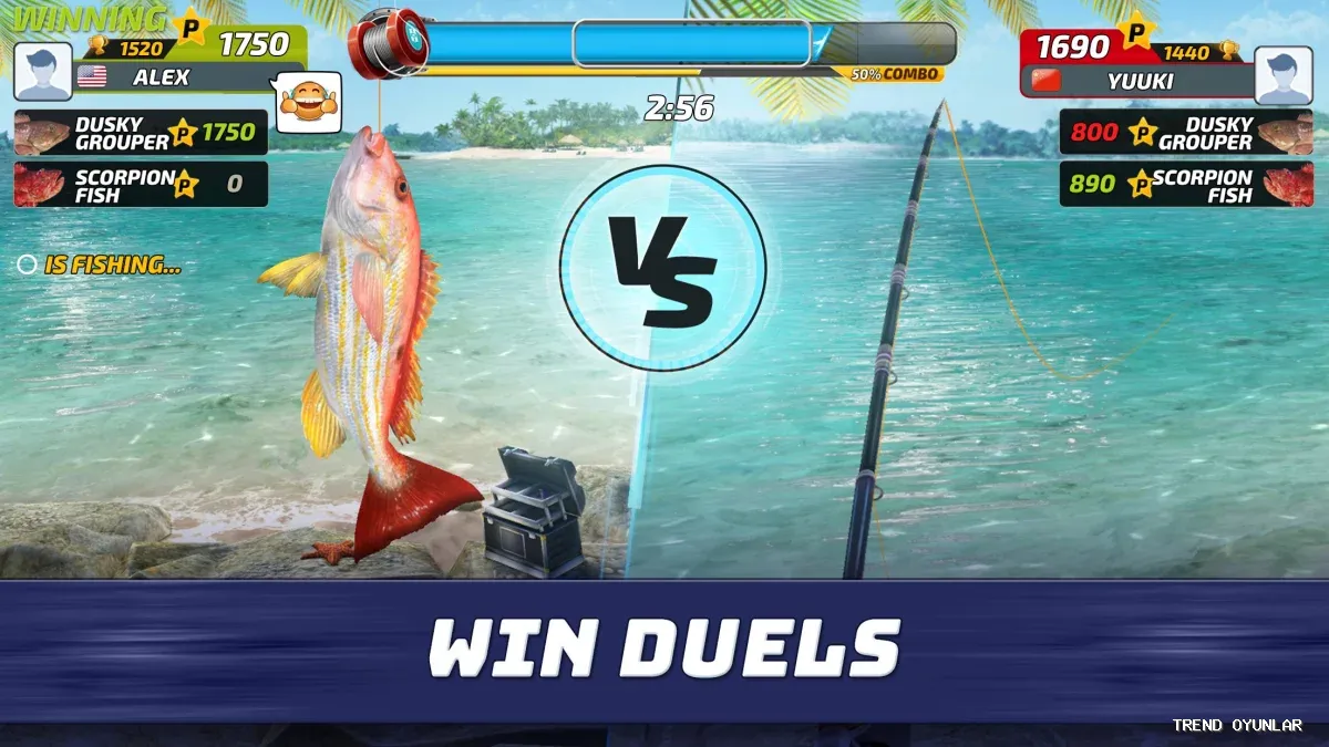 Fishing Clash indir - Spor oyunu