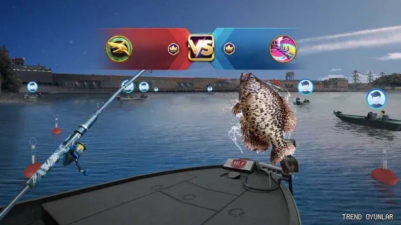Fishing Clash ekran görüntüsü 6 - Spor oyunu