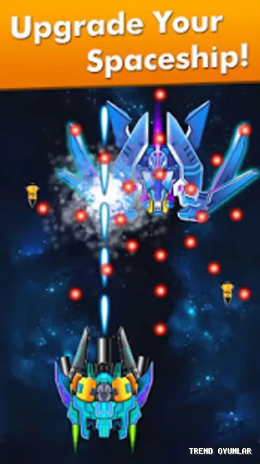 Galaxy Attack: Alien Shooter ekran görüntüsü 3 - FPS oyunu
