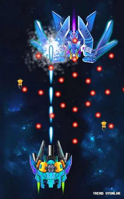 Galaxy Attack: Alien Shooter ekran görüntüsü 6 - FPS oyunu