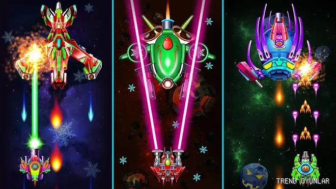 Galaxy Attack: Alien Shooter ekran görüntüsü 7 - FPS oyunu