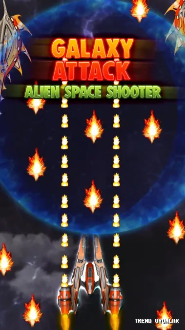 Galaxy Attack: Alien Shooter ekran görüntüsü 8 - FPS oyunu