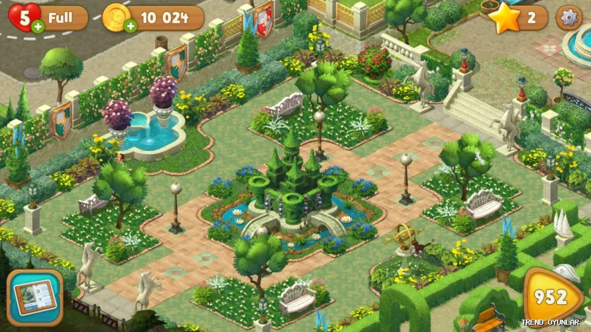 Gardenscapes indir - Zeka oyunu