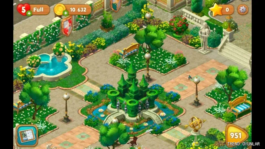 Gardenscapes ekran görüntüsü 3 - Zeka oyunu
