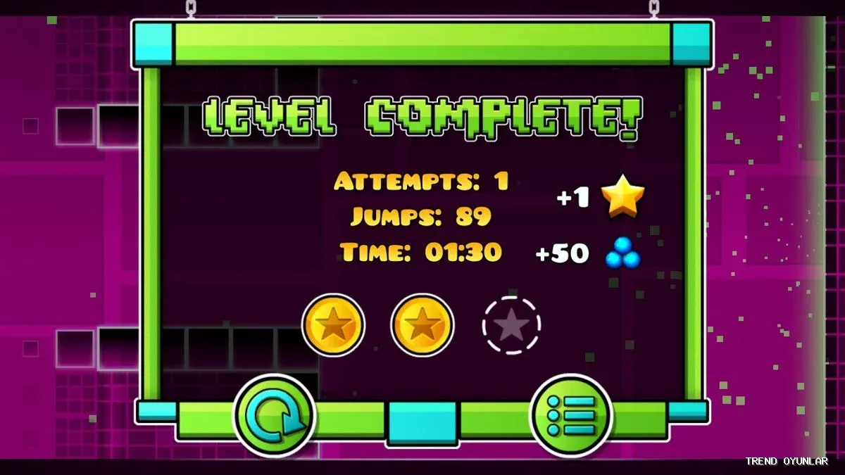 Geometry Dash indir - Strateji oyunu ekran görüntüsü