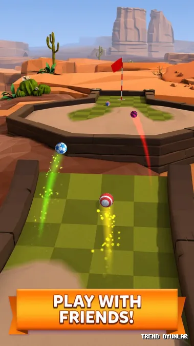 Golf Battle ekran görüntüsü 2 - Spor oyunu