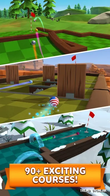 Golf Battle ekran görüntüsü 4 - Spor oyunu