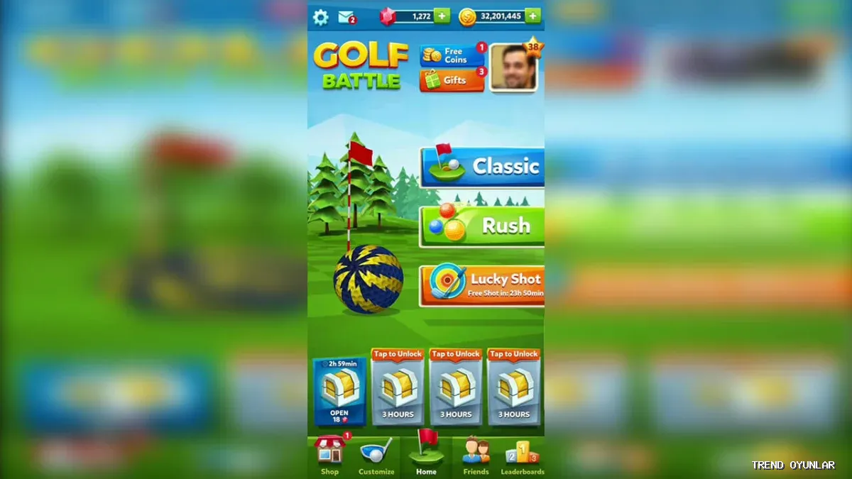 Golf Battle ekran görüntüsü 6 - Spor oyunu