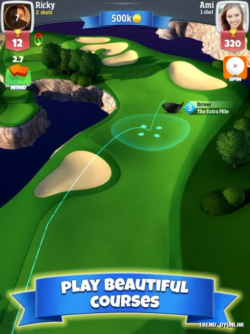 Golf Clash indir - Spor oyunu ekran görüntüsü