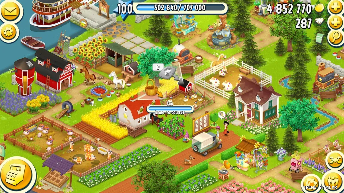 Hay Day indir - Simülasyon oyunu